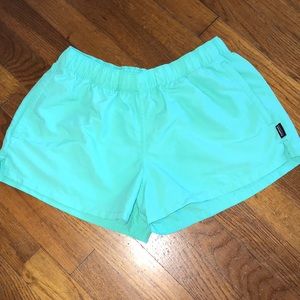 Women Patagonia “Barely there Baggie” Shorts